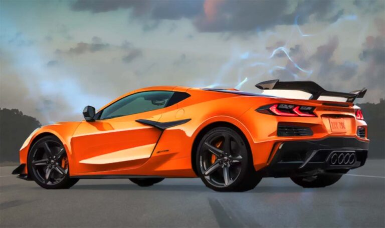 2024 Chevrolet Corvette Stingray Z06 Price in US Specs Feature Orange@1.25x